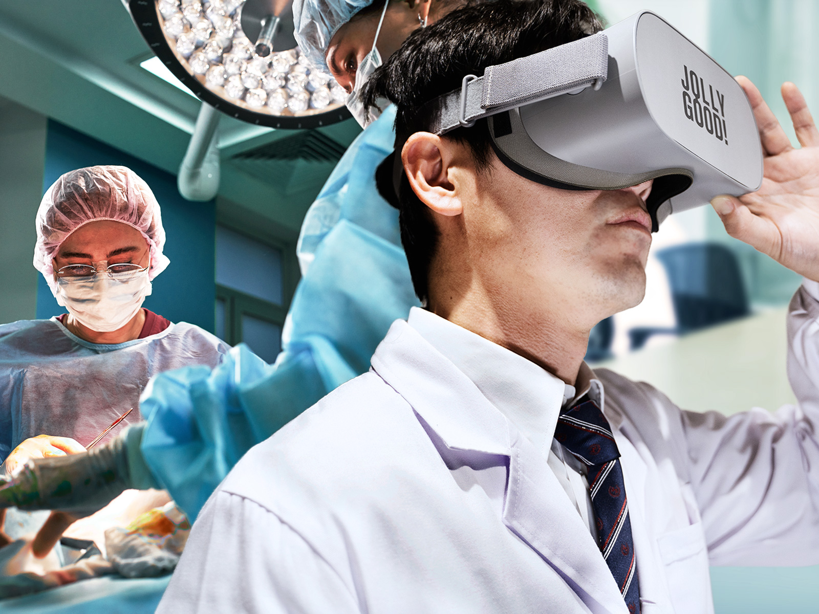 日本経済新聞に、ジョリーグッドが企業向け医療教育VRとして掲載されました。