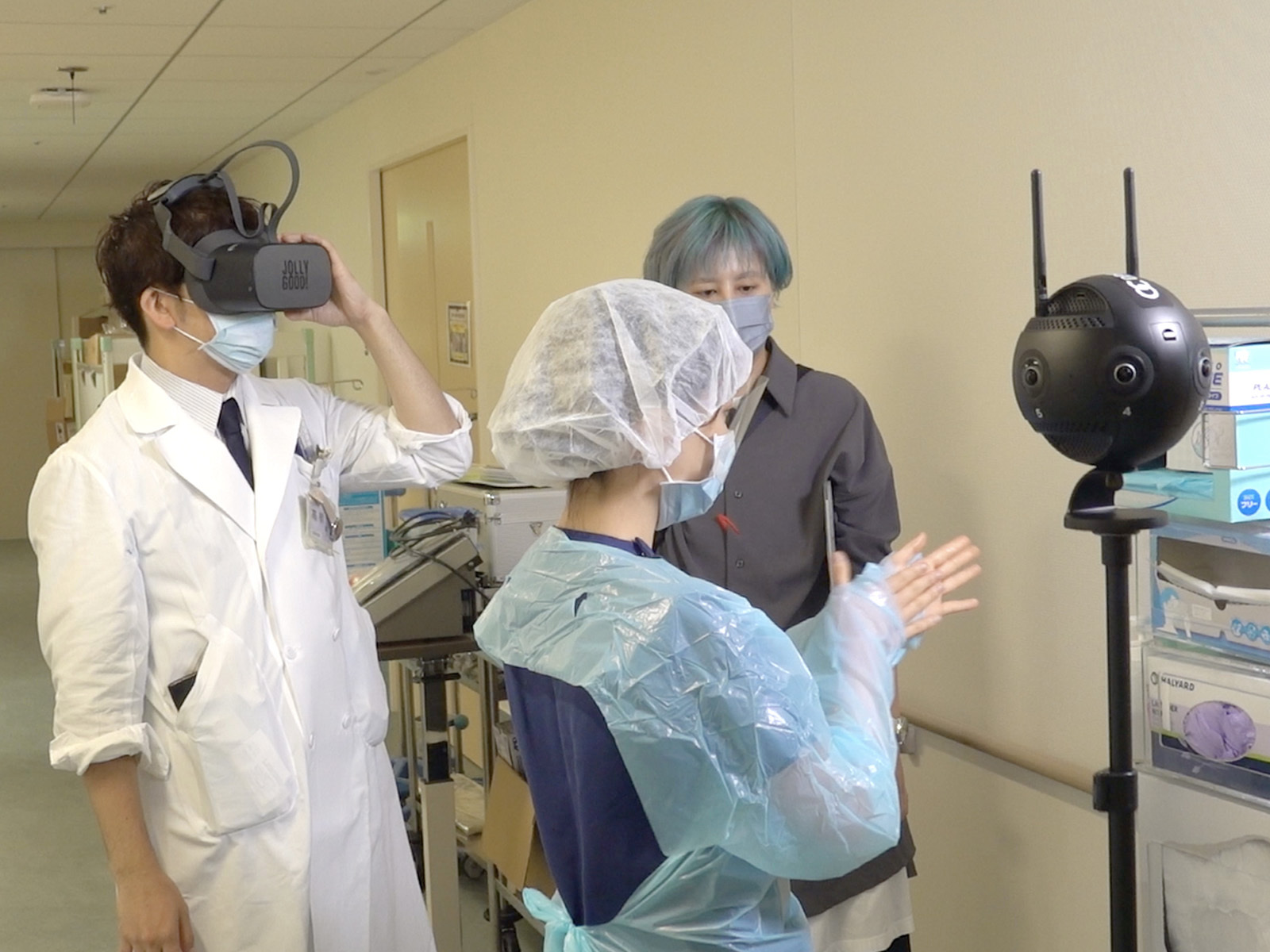 NHKニュースにて、ジョリーグッドと順天堂大学が共同開発する感染症診療VRが紹介されました。