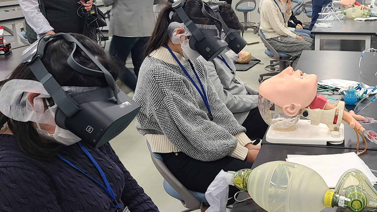 NHKの首都圏NEWSにて、一般の中・高校生を対象にした医療教育VR授業が紹介されました。