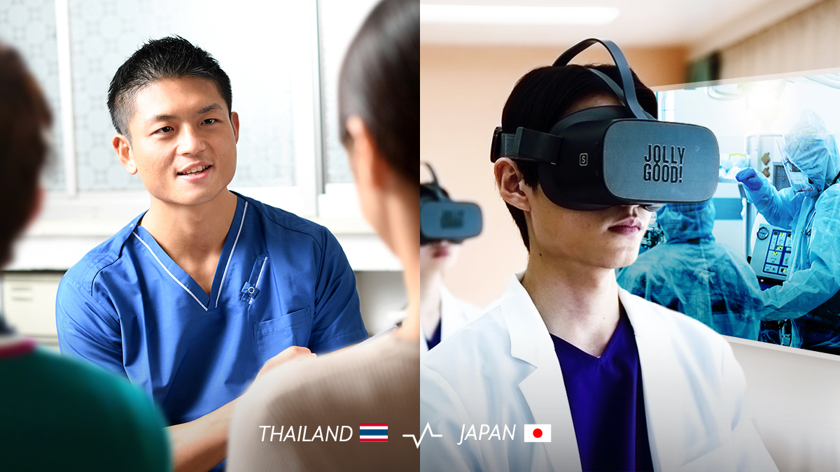 日本初！日本の医学生がタイの感染症検体検査をVR実習！ タイと日本を繋ぐ二国間VRセミナーを開催